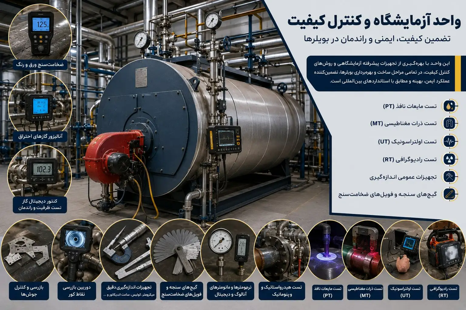 کنترل کیفیت بالا شرکت یانار انرژی پایا
